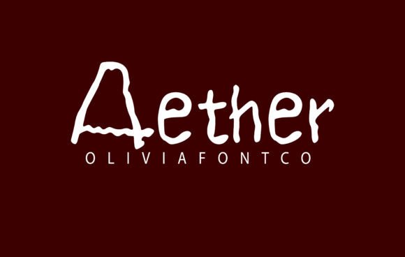 Aether Font: Elevating Web Design with Handwritten Elegance