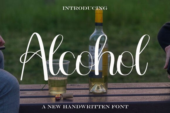 Alcohol: A Script Font for Campaign Creativity