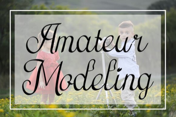 Amateur Modeling: A Font with Personality and Purpose