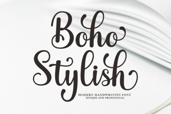 Boho Stylish: A Font for Editorial Elegance