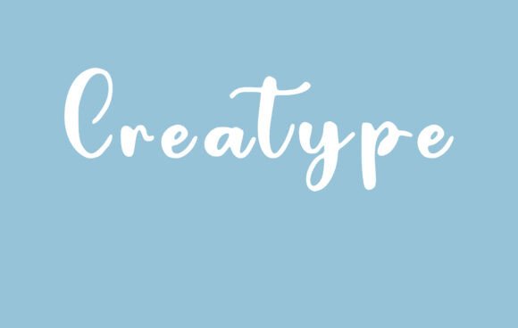 Creatype: A Script Font That Elevates Digital Branding