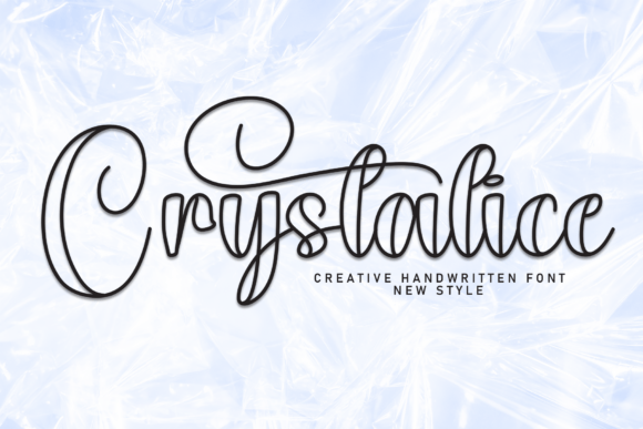 Crystalice: A Script Font That Elevates Branding Projects