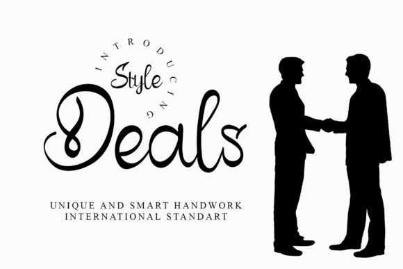 Deals: A Script Font for Modern Web Design