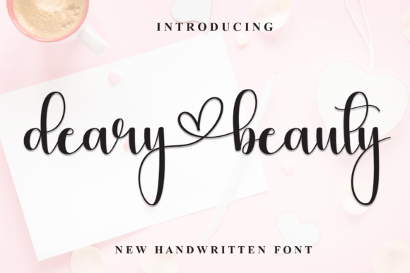 Deary Beauty: A Delightful Script Font for Editorial Design