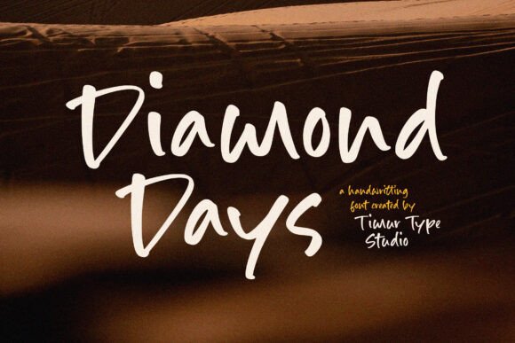 Diamond Days: A Script Font for Impactful Digital Design