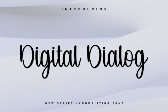 Digital Dialog: A Font That Speaks with Character