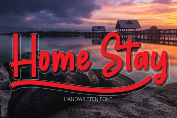 Home Stay Font: A Timeless Script for Handmade Creators