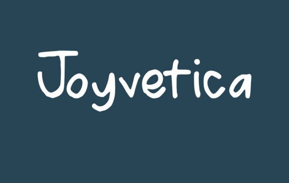 Joyvetica: A Font That Breathes Life into Your Handmade Creations