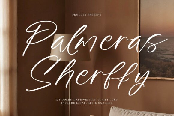 Palmeras Sherffy: A Script Font for Modern Branding