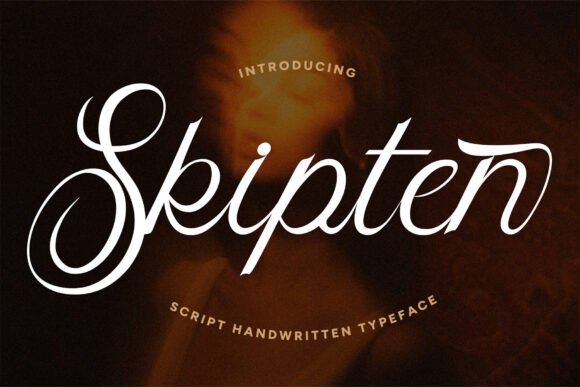 Skipten: A Script Font for Digital Branding and Web Design