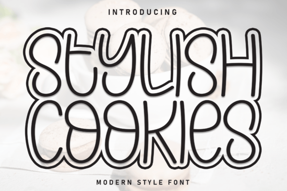 Stylish Cookies: A Font for Digital Elegance