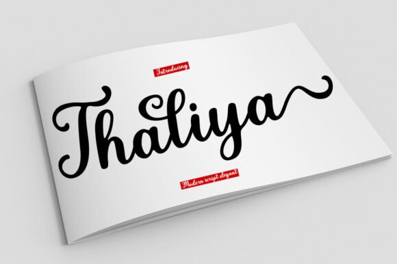 Thaliya: A Script Font for Dynamic Campaigns