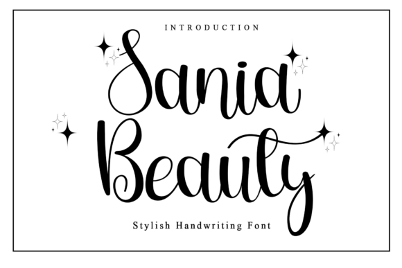 Transform Your Brand with Sania Beauty Font