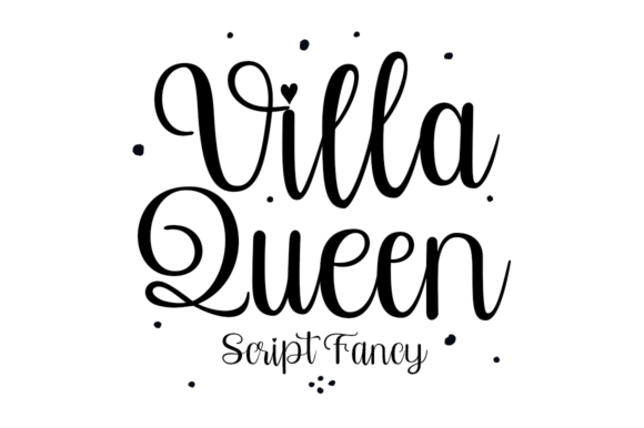 Villa Queen: The Font That Elevates Your Brand